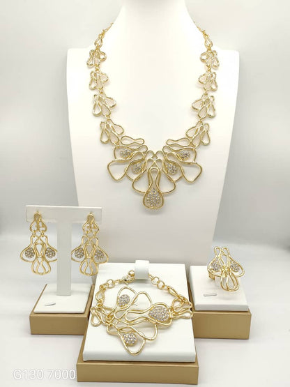 Jewelry Set Fashion Jewelry 24K Set Gold Sets For Women Bridal